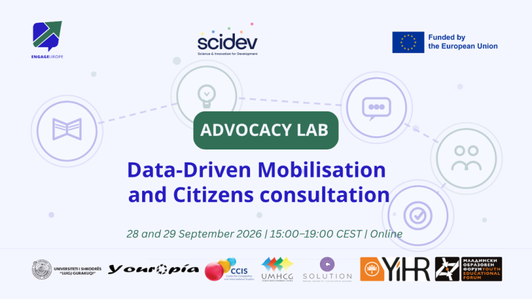[ОТВОРЕН ПОВИК] Advocacy Lab: Од проблеми до застапувачка акција
